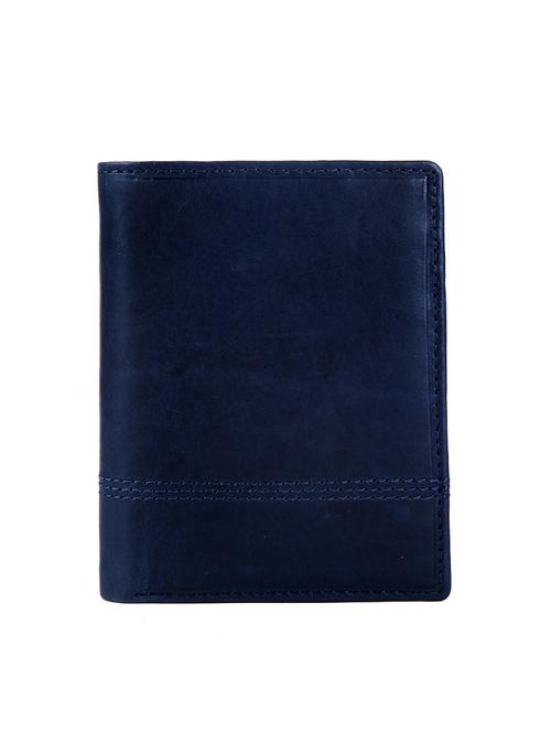 deep blue leather wallet - 14901875 - Very Small Image - 1