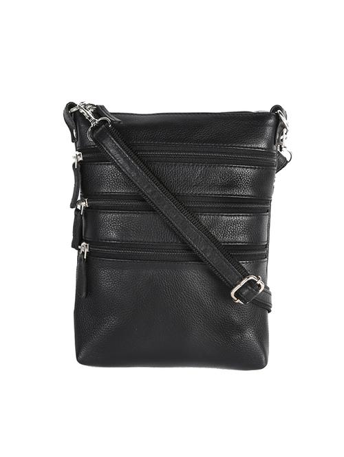 black leather sling bag - 14903237 - Very Small Image - 1