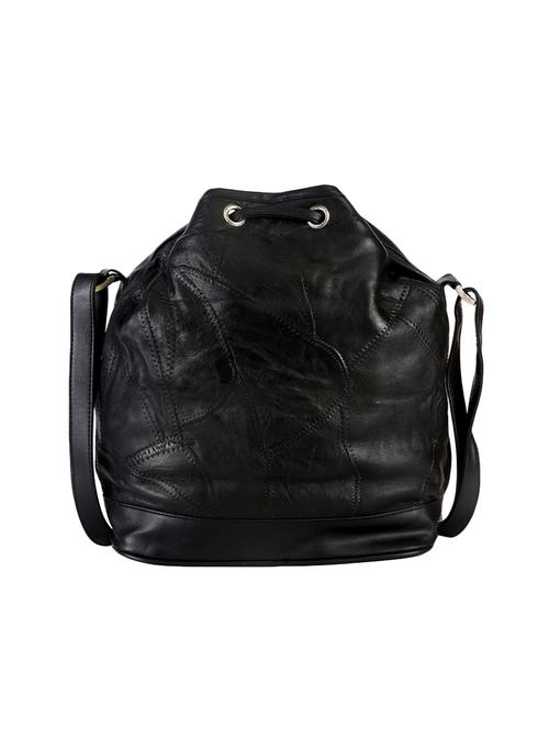black leather sling bag - 14903241 - Very Small Image - 1