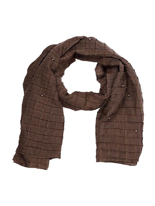 brown cotton stoles - 14904542 - Very Small Image - 1