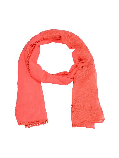 orange cotton stole - 14904673 - Very Small Image - 1