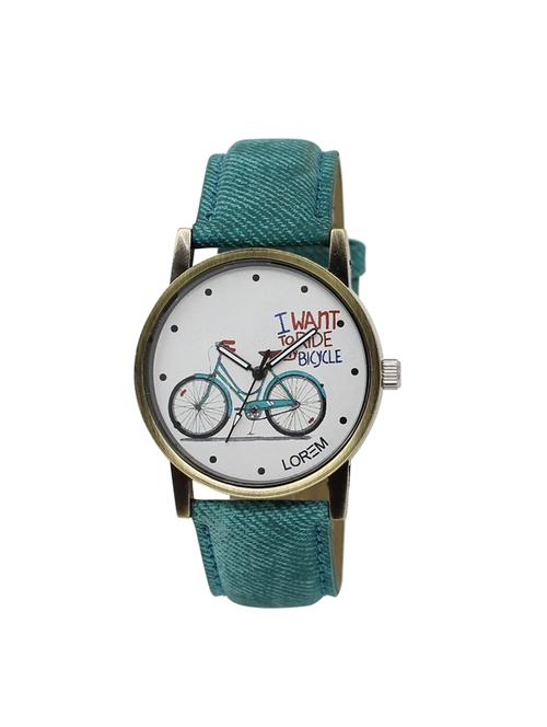 lorem analog bicycle design dial women's watch - 14905112 - Very Small Image - 1