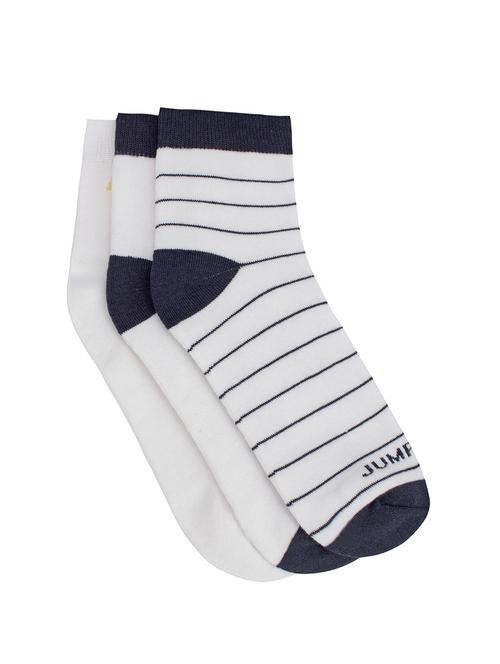 multi colored cotton ankle length socks - 14907829 - Very Small Image - 1