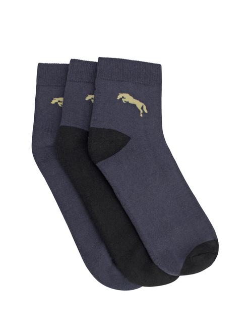 multi colored cotton ankle length socks - 14907836 - Very Small Image - 1