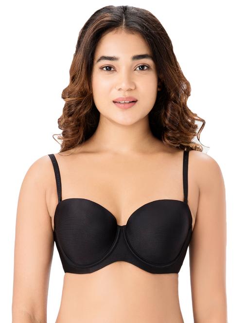 detachable strap balconette bra - 14908115 - Very Small Image - 1