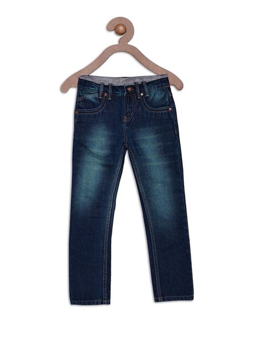 blue denim washed jean - 14908352 - Very Small Image - 1