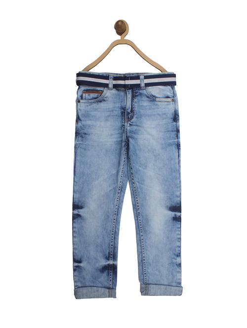 light blue denim washed jean - 14908354 - Very Small Image - 1