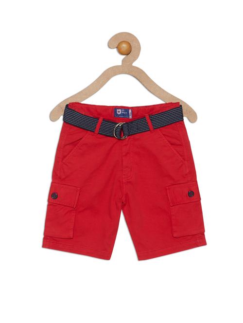 red cotton shorts - 14908404 - Very Small Image - 1
