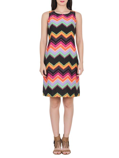 black a-line dress - 14908844 - Very Small Image - 1