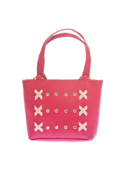 red leatherette regular handbag - 14909752 - Very Small Image - 1