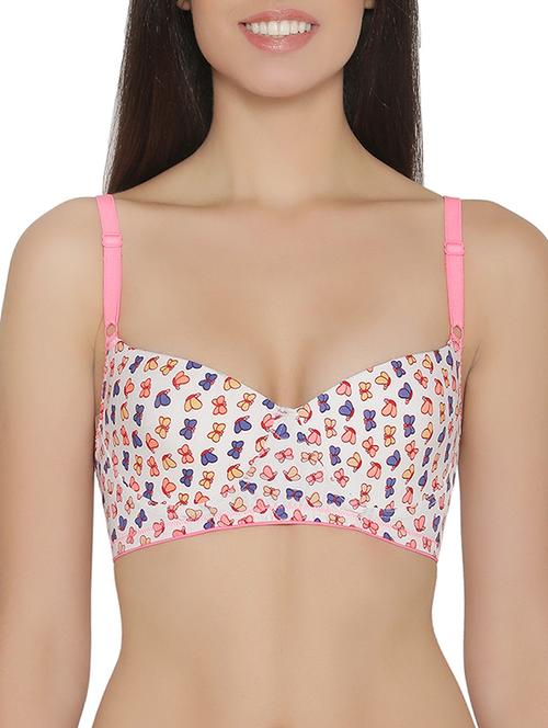 bow patch balconette bra - 14911268 - Very Small Image - 1