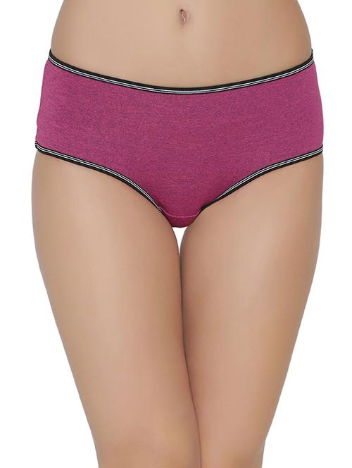 purple polyamide panty - 14911340 - Very Small Image - 1