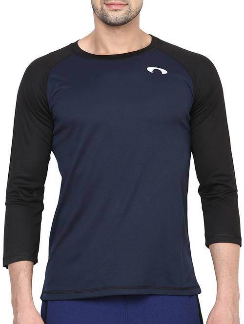 navy blue polyester t-shirt - 14912130 - Very Small Image - 1