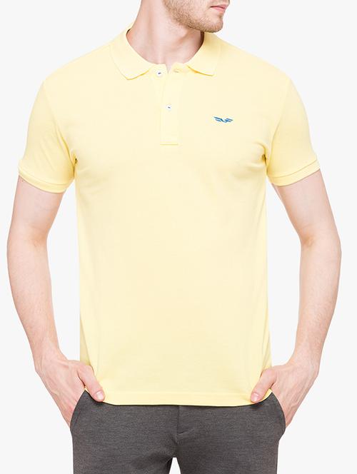 yellow cotton t-shirt - 14913859 - Very Small Image - 1