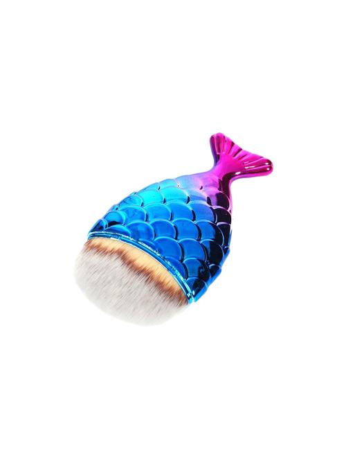 fish shape makeup powder foundation blush brush - 14914790 - Very Small Image - 1