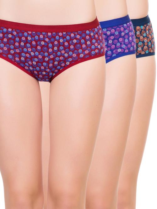 set of 3 multi colored hipster panty - 14915527 - Very Small Image - 1