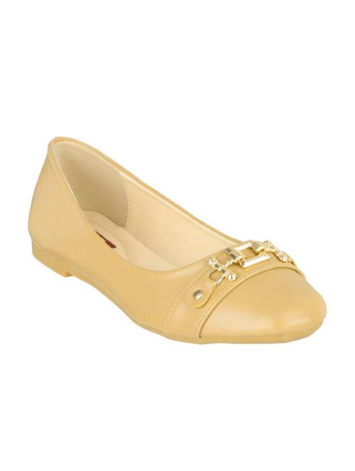 beige fabric slip on ballerina - 14920186 - Very Small Image - 1