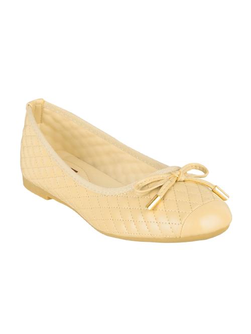 beige fabric slip on ballerina - 14920189 - Very Small Image - 1