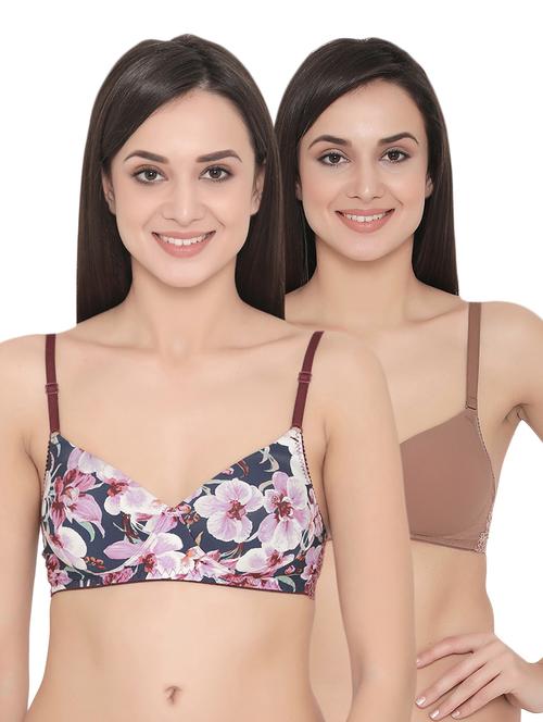 set of 2 multicolored bras - 14922677 - Very Small Image - 1