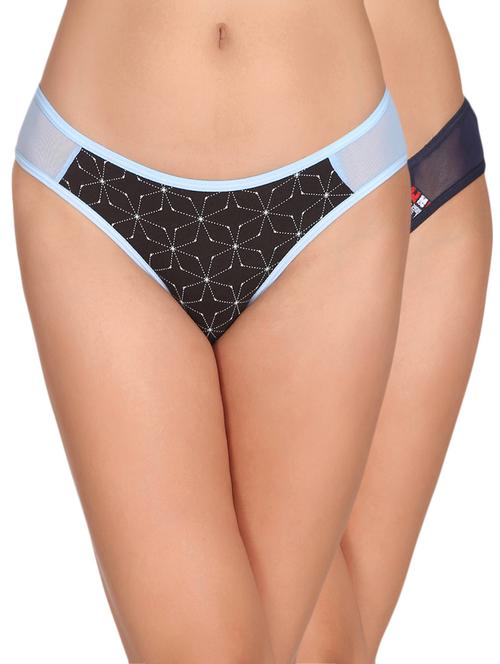 set of 2 multi colored bikini panties - 14922694 - Very Small Image - 1
