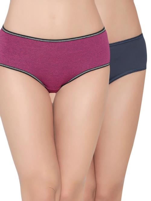 set of 2 multi colored hipster panties - 14922727 - Very Small Image - 1