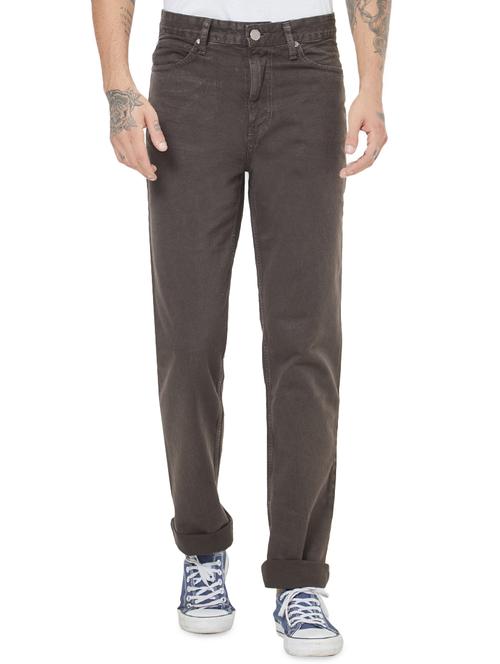 brown cotton jeans - 14922790 - Very Small Image - 1