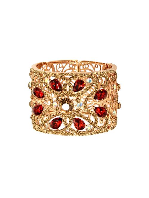 red gold tone bangle bracelet - 14924166 - Very Small Image - 1