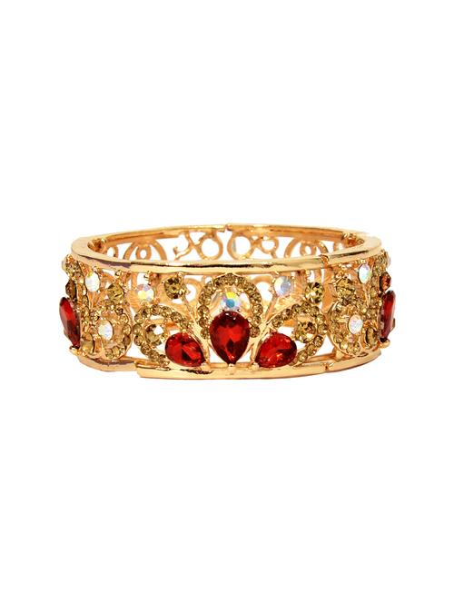 red gold tone bangle bracelet - 14924193 - Very Small Image - 1