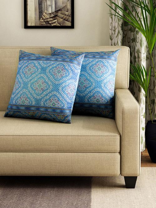 ethnic theme cushion cover set of 2 - 14928974 - Very Small Image - 1