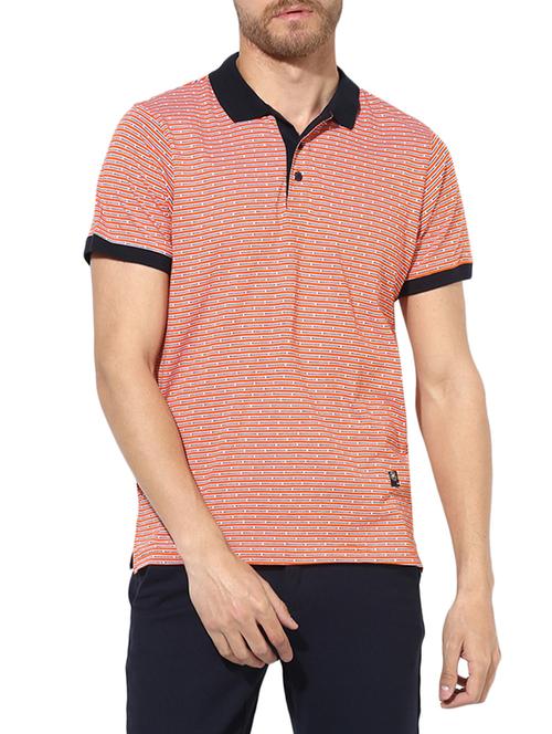 orange cotton t-shirt - 14930546 - Very Small Image - 1