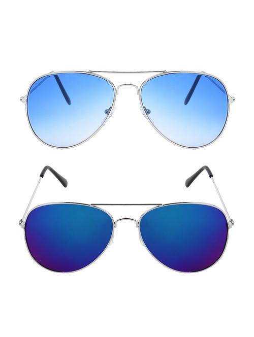 abner combo of aviator & aviator sunglases - 14930808 - Very Small Image - 1