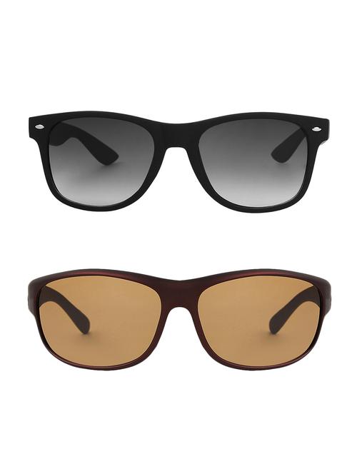 abner combo of wayfarer & wrap around sunglasses - 14930845 - Very Small Image - 1