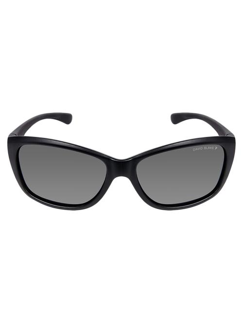 david blake black rectangular polarized uv protected sunglass - 14936027 - Very Small Image - 1