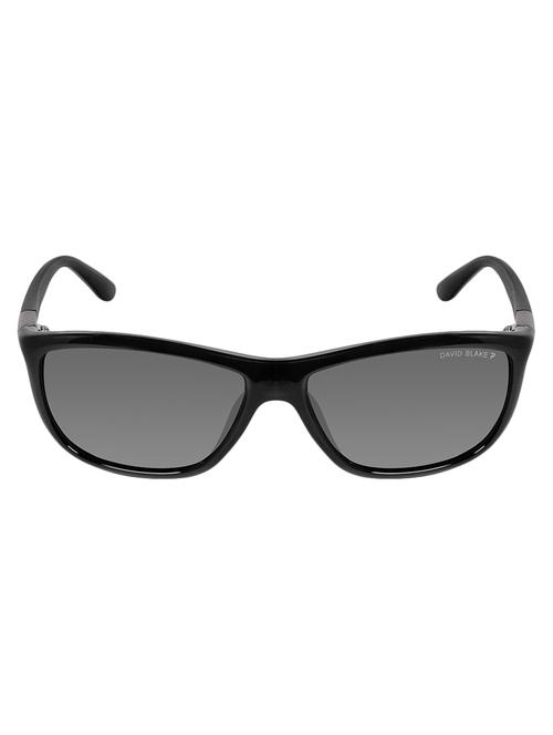 david blake black rectangular polarized uv protected sunglass - 14936030 - Very Small Image - 1