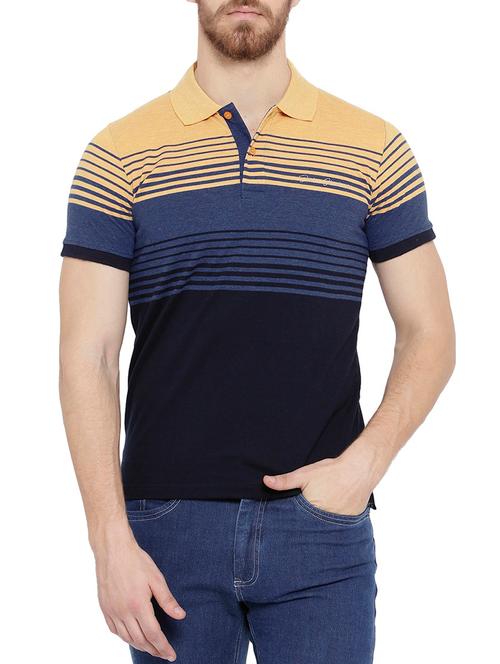 blue cotton t-shirt - 14937100 - Very Small Image - 1