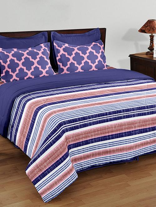 100% cotton printed cotton double comforter - 14937960 - Very Small Image - 1
