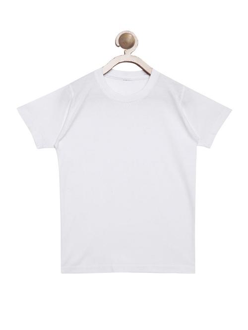 white cotton tshirt - 14941528 - Very Small Image - 1
