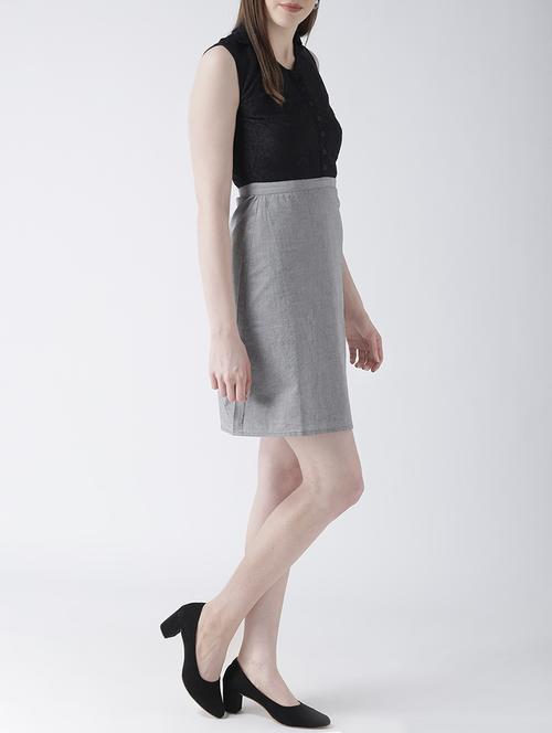 black a-line dress - 14947527 - Very Small Image - 1