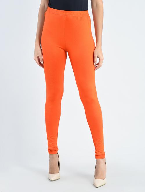 orange viscose leggings - 14947608 - Very Small Image - 1