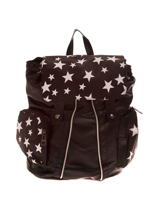 black leatherette regular backpack - 14947821 - Very Small Image - 1