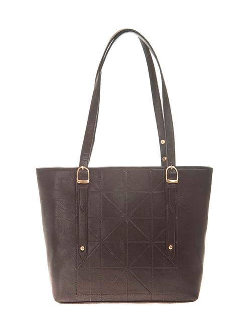 black leatherette regular handbag - 14947830 - Very Small Image - 1