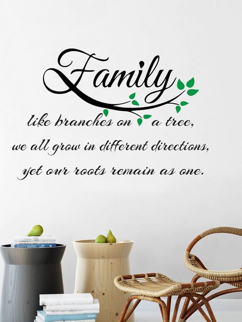 family like branches wall sticker - 14948120 - Very Small Image - 1