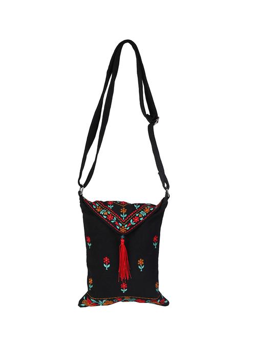 black canvas sling bag - 14948127 - Very Small Image - 1