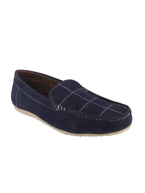 blue suede slip on loafer - 14948352 - Very Small Image - 1