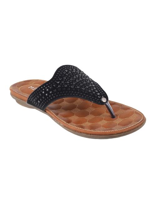 black open thong sandal - 14949207 - Very Small Image - 1