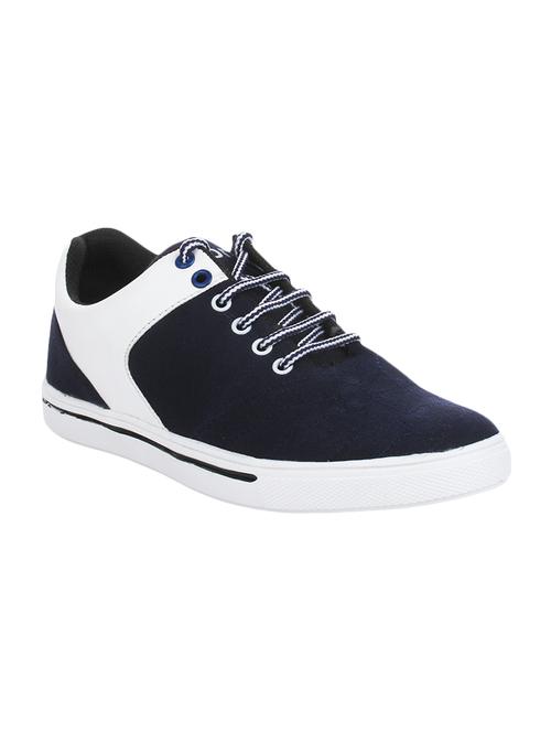 blue canvas lace up sneaker - 14949772 - Very Small Image - 1