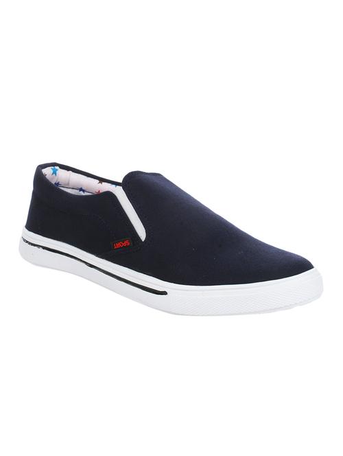 blue canvas casual slipon - 14949782 - Very Small Image - 1