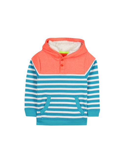 blue cotton sweatshirt - 14951216 - Very Small Image - 1