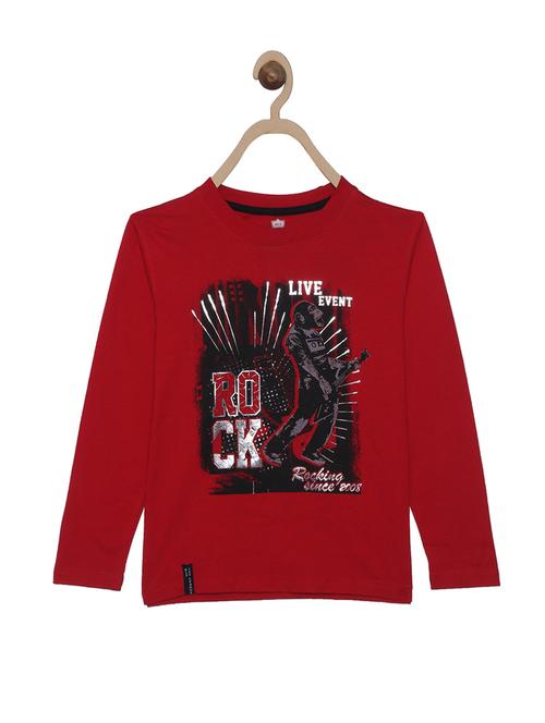 red cotton tshirt - 14951595 - Very Small Image - 1
