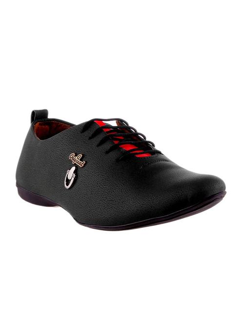 black leather lace up shoe - 14953256 - Very Small Image - 1
